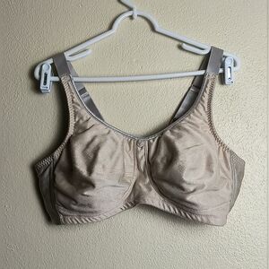 ABC 103 48C Rose Contour Beige Bra Rose Jacquard Fabric Wireless